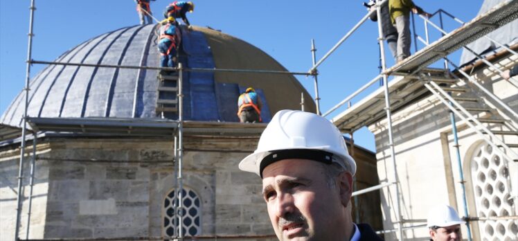 Fatih Köşkü'nde sürdürülen restorasyon çalışmalarının sonuna gelindi