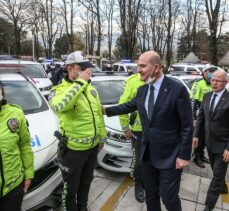 İçişleri Bakanı Soylu, Bursa'da araç teslim törenine katıldı