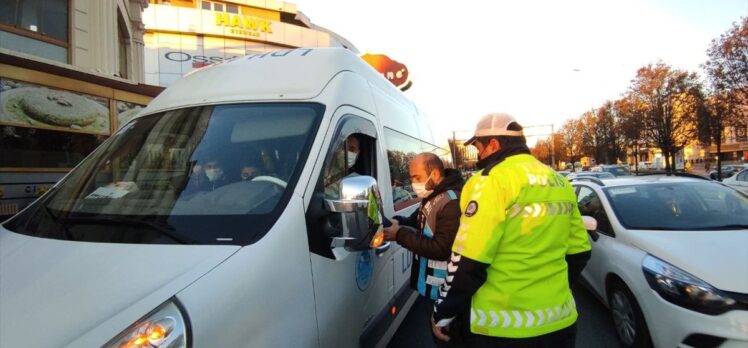 İstanbul'da okul servislerine yönelik denetim yapıldı