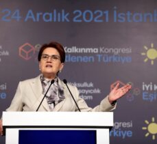 İYİ Parti Genel Başkanı Meral Akşener “İYİ Kalkınma Kongresi”nde konuştu: