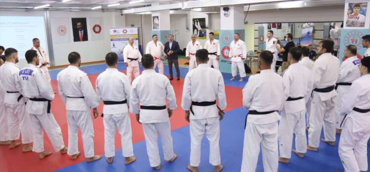 Judo Federasyon Başkanı Huysuz, IJF Akademi kursu katılımcılarıyla buluştu