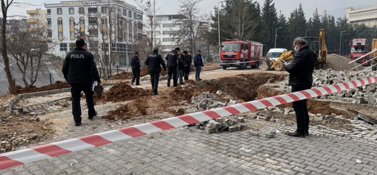 Kahramanmaraş'ta göçük altında kalan işçi ağır yaralandı