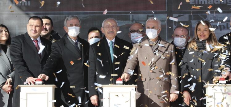 Kılıçdaroğlu, Elmadağ Belediyesi Toplu Açılış ve Temel Atma Töreni'nde konuştu: