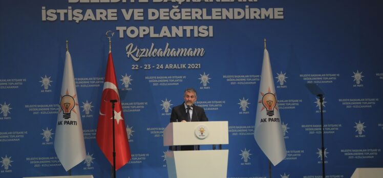 Nebati ve Kasapoğlu, AK Parti'li belediye başkanlarına Bakanlık çalışmalarını anlattı