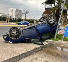 Pendik'teki trafik kazasında 2 kişi yaralandı