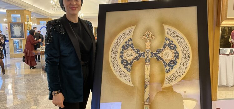 Ressam Beyza Akıncı Kaplan'ın klasik sanat eserleri 12. Boğaziçi Zirvesi'nde sergileniyor