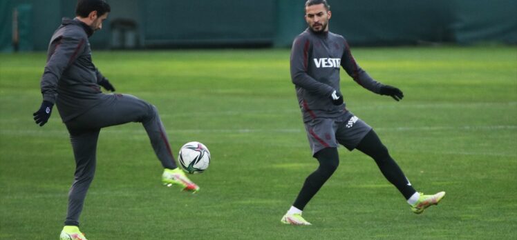 Trabzonspor, Adana Demirspor maçı hazırlıklarını sürdürdü