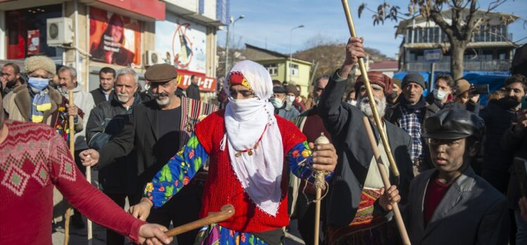 Tunceli'de kaybolmaya yüz tutan “Gağan” geleneği canlandırıldı