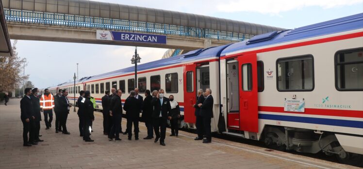 “Turistik Doğu Ekspresi” treni Erzincan'da