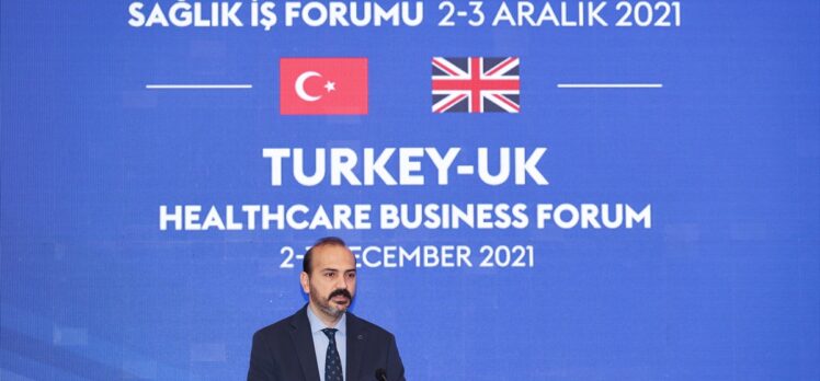 Sağlık Bakan Yardımcısı Tolunay, Türkiye-Birleşik Krallık Sağlık İş Forumu'nda konuştu: