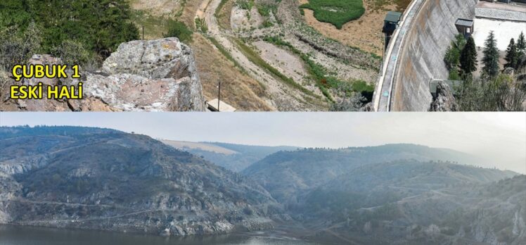 Türkiye'nin ilk barajı Çubuk-1 Barajı'nda, 27 yıl sonra su tutuldu
