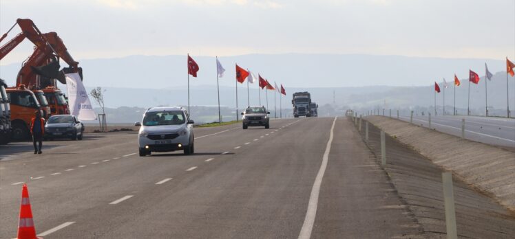 Ulaştırma ve Altyapı Bakanı Karaismailoğlu, Tekirdağ'da açılış töreninde konuştu: