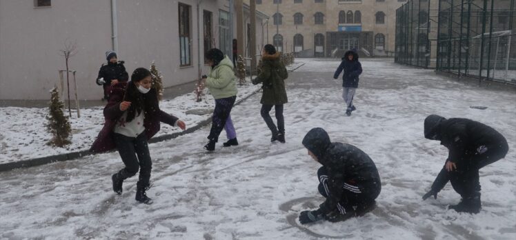 Yozgat, Kırıkkale ve Kırşehir'de kar yağışı