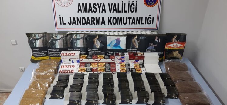 Amasya'da 4 bin 200  makaron ele geçirildi