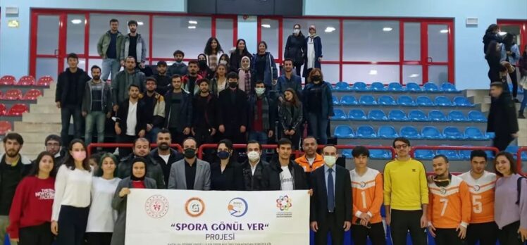 Antalya'da “Spora Gönül Ver” projesi devam ediyor