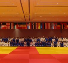 Avrupa Judo Birliğinin Antalya'daki ortak çalışma kampı tamamlandı