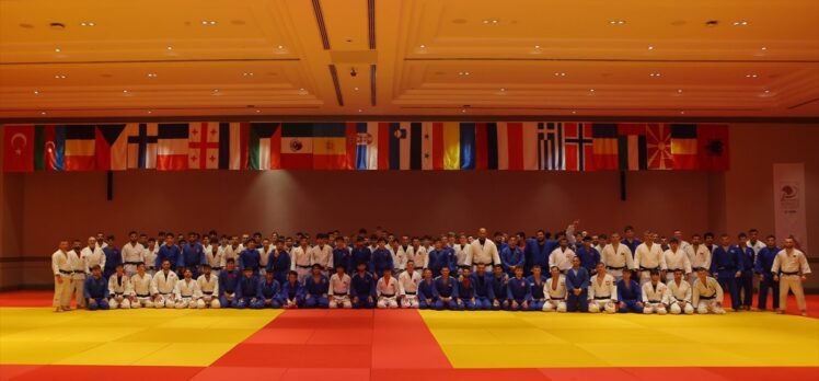 Avrupa Judo Birliğinin Antalya'daki ortak çalışma kampı tamamlandı