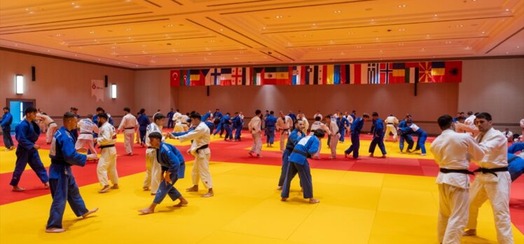 Avrupa Judo Birliğinin ortak çalışma kampı, Antalya'da başladı