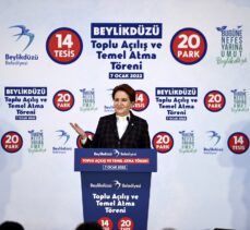 İYİ Parti Genel Başkanı Akşener, Beylikdüzü'nde Toplu Açılış ve Temel Atma Töreni'nde konuştu: