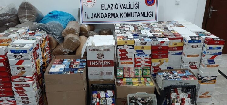 Elazığ'da kaçakçılık operasyonunda bir şüpheli yakalandı