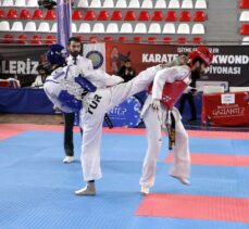 Gaziantep'teki İşitme Engelliler Karate ve Tekvando Türkiye Şampiyonası sona erdi