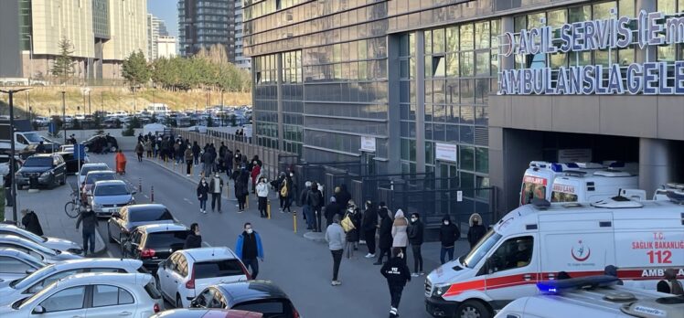 İstanbul'daki hastanelerde Omicron yoğunluğu