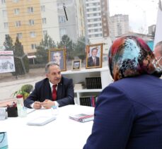 Kayseri'de belediye başkanı “makam odasını” mahalleye taşıdı