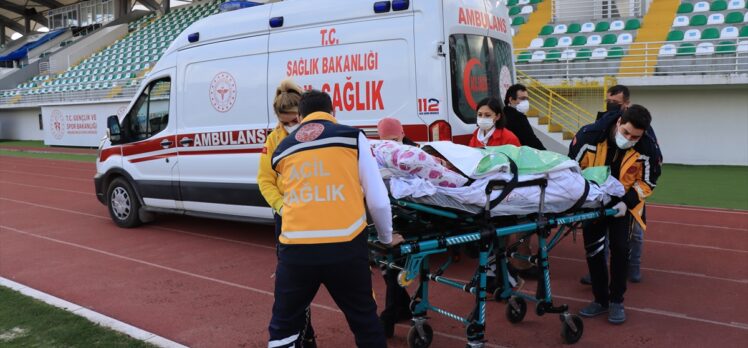 Kırklareli'nde 76 yaşındaki hasta hava ambulansıyla İstanbul'a sevk edildi