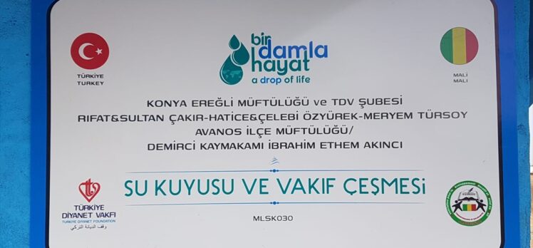 Milli Mücadele kahramanı Akıncı'nın adı Afrika'daki su kuyusuna verildi