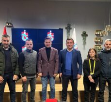 Trabzonspor Yönetim Kurulu Üyesi Hancı, TSYD Trabzon Şubesini ziyaret etti