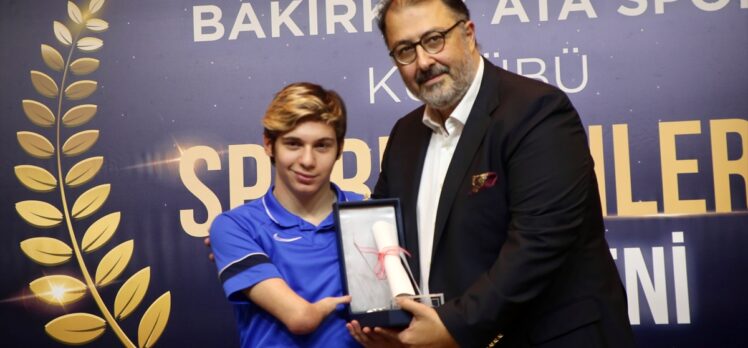 “Bakırköy Ata Spor Kulübü Sporun Enleri” ödülleri sahiplerini buldu