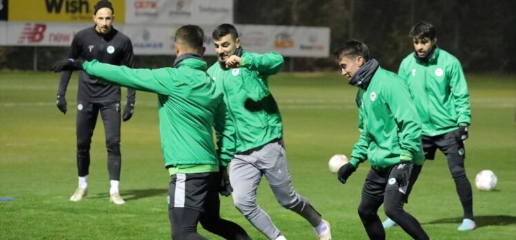 Konyaspor'da Sivasspor maçı hazırlıkları başladı