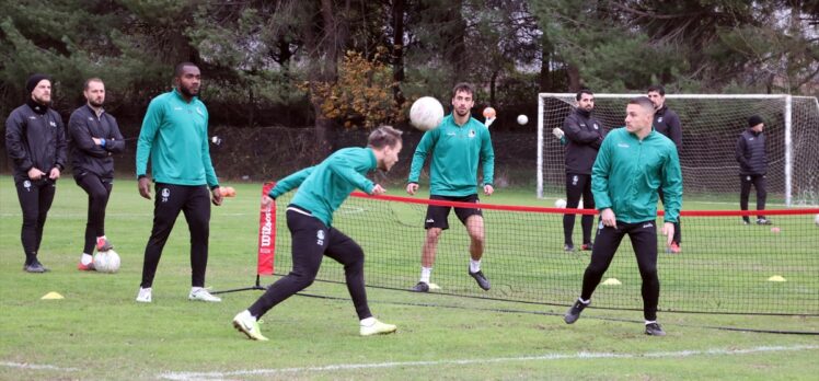 Sakaryaspor, Gençlerbirliği maçının hazırlıklarına devam etti