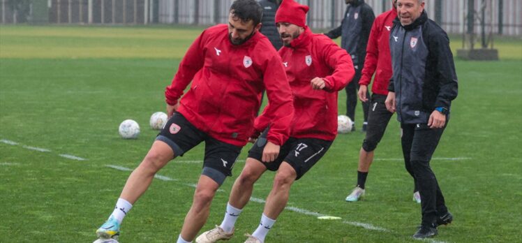 Samsunspor, Trabzonspor maçı hazırlıklarına başladı