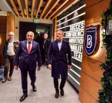 TFF Başkanı Büyükekşi'den İstanbul Başakşehir Futbol Kulübüne ziyaret