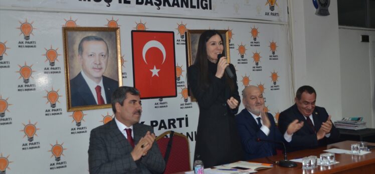 AK Parti Genel Başkan Yardımcısı Karaaslan Muş'ta partililerle buluştu