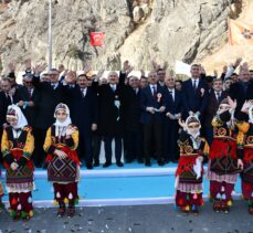 Amasya'da Badal Tüneli'nin açılışı yapıldı