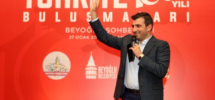 Selçuk Bayraktar, Beyoğlu Sohbetleri Türkiye Yüzyılı Buluşmaları'nda konuştu: