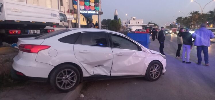 Bodrum'da otomobilin çarptığı atın telef olduğu kazada 2 kişi yaralandı