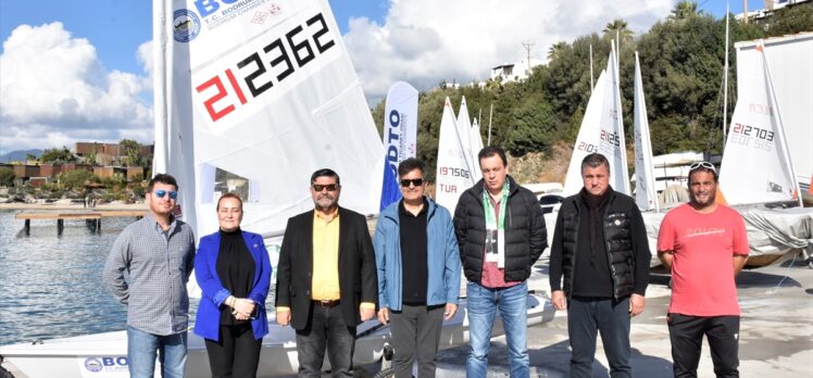 Bodrum'da Ticaret Odası yelken sporuna destek için tekne hediye etti