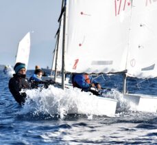 Bodrum'da yelkenciler “Mandalin  Kupası” için yelken açtı