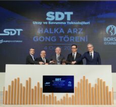 Borsa İstanbul’da gong SDT Uzay ve Savunma Teknolojileri için çaldı