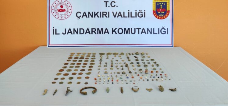 Çankırı'da tarihi eser operasyonunda 2 şüpheli yakalandı