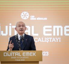 CHP Genel Başkanı Kılıçdaroğlu, “Dijital Emek 4.0” çalıştayında konuştu: