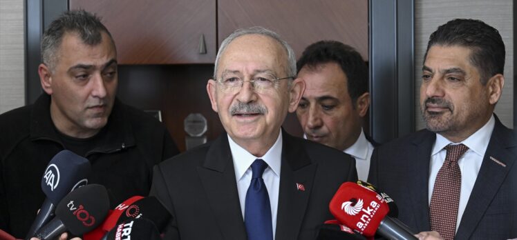 CHP Genel Başkanı Kılıçdaroğlu, gazetecilerin sorularını yanıtladı: