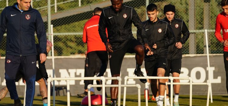 Gaziantep FK, İstanbulspor maçının hazırlıklarını sürdürdü