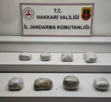 Hakkari kırsalında 10 kilo 900 gram uyuşturucu ele geçirildi