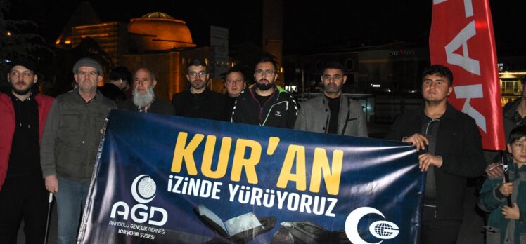 İsveç'te Kur'an-ı Kerim'in yakılması Kırıkkale ve Kırşehir'de protesto edildi