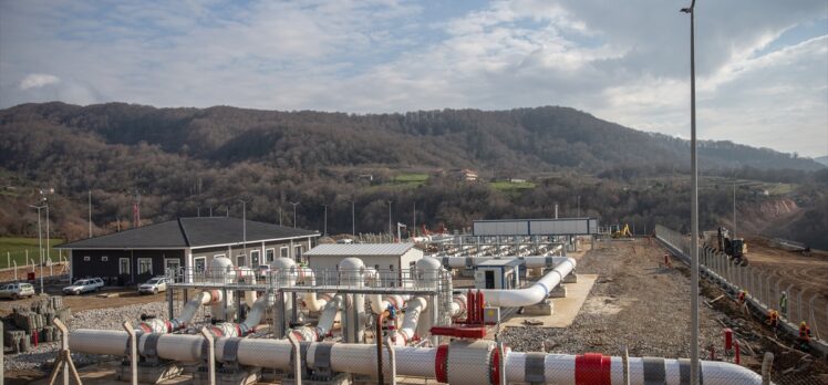 Karadeniz gazını aktaracak ölçüm istasyonu ve kara boru hattı tamamlandı