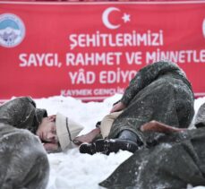 Kayseri'de öğrenciler, Sarıkamış şehitlerini andı